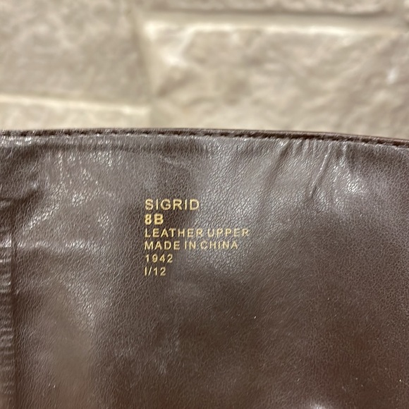 Ralph Lauren Sigrid Dark Brown Boots - Picture 7 of 8